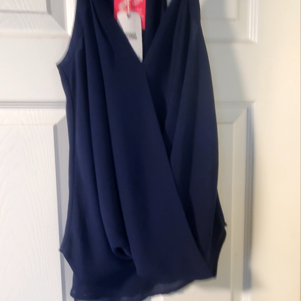 Dressy flowy tank top